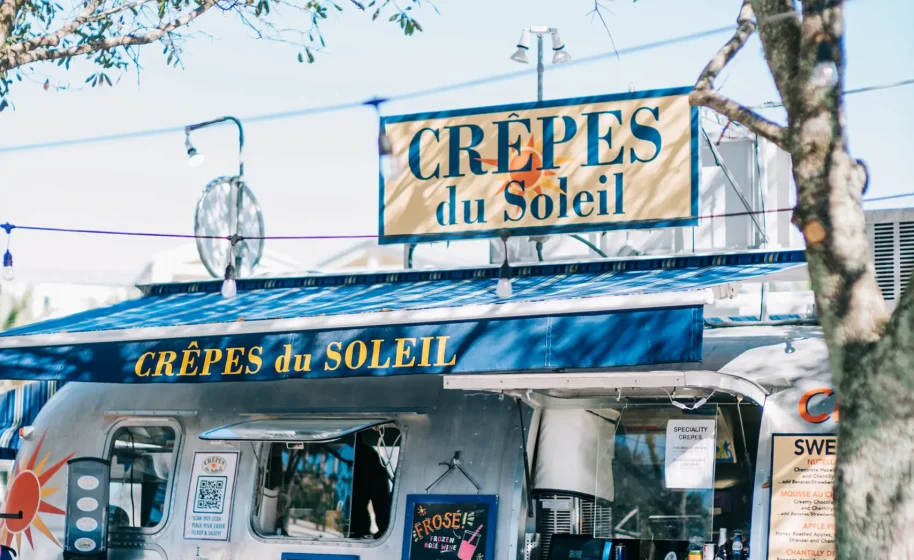 Crêpes du Soleil: A Taste of France at Seaside, FL's Airstream Row