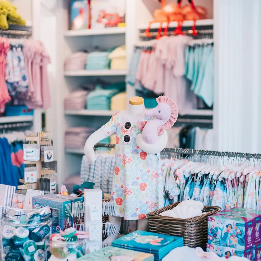 Kid's clothing store by Seaside