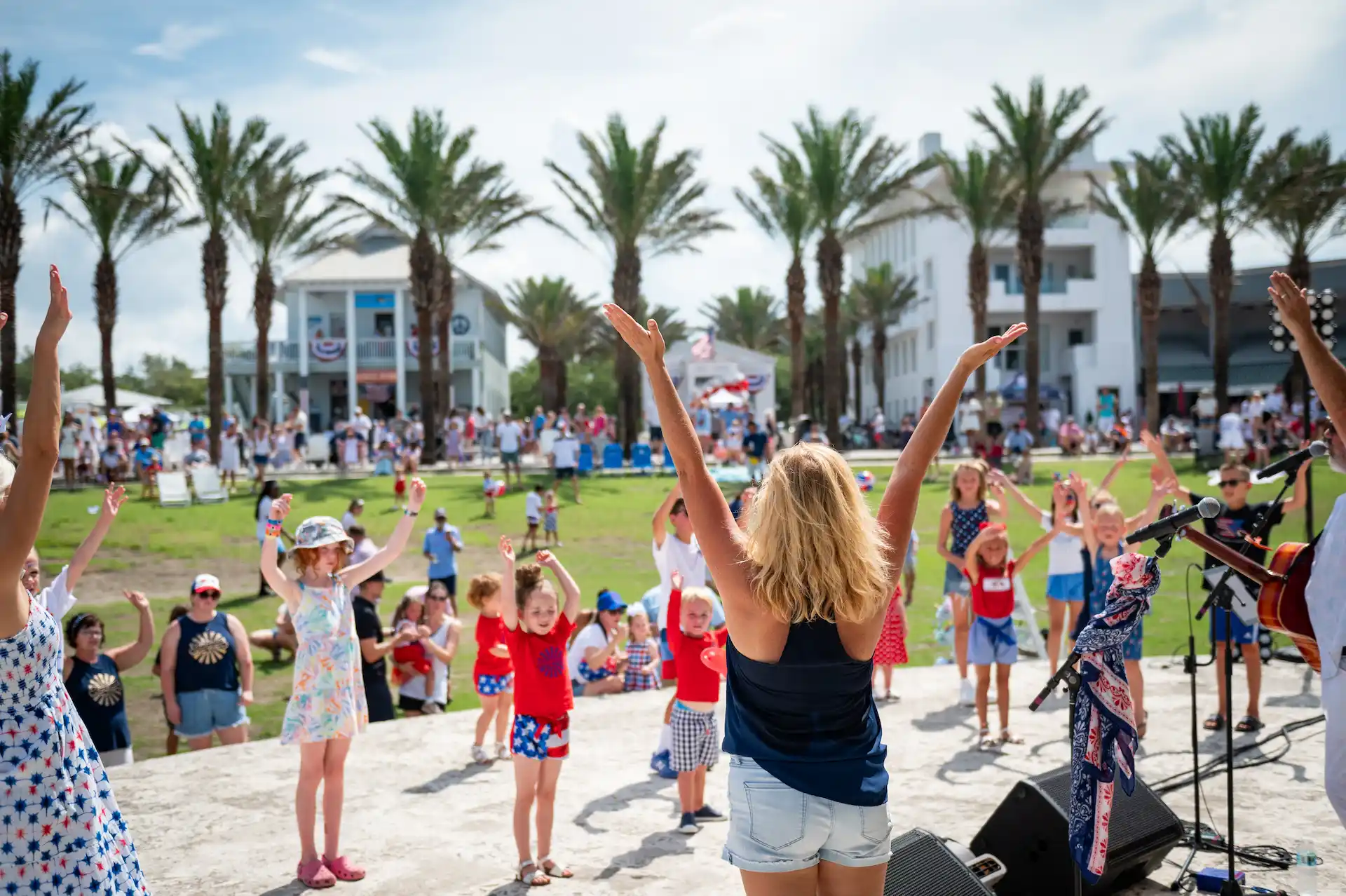 Huck & Lilly Kids Music Performance in Seaside, Florida