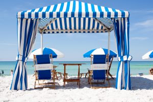 club cabana man seaside florida beach 30a