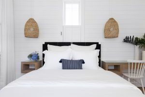 The Court boutique hotel at Seaside, Florida, an eight-room property available for individual stays or full group buyout