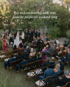 family at a wedding