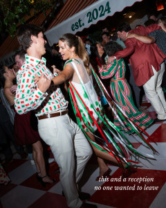 couple dancing at a wedding reception